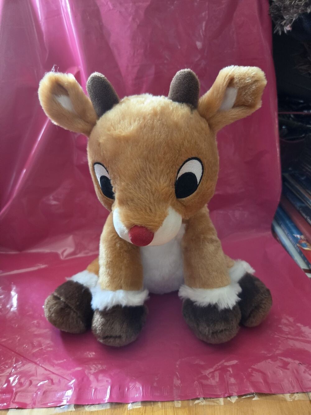 Rudolph The Red Nose Reindeer Christmas Plush